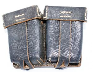 German K98 Leather Double Ammo Pouch