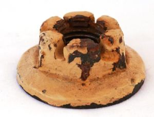 25pdr Platform Cross Bar Fixing Nut