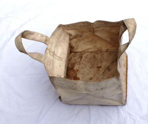 25pdr Square Canvas Bucket