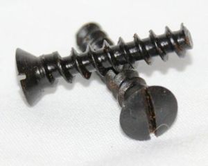 2 X (pair) Original Mauser K98 Butt Plate Screws