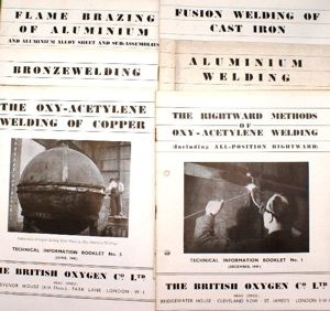 British Oxygen Ltd Technical Information.