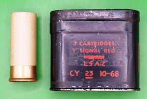 British Signal Flare Tin