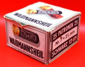 Waidmannsheil Shotgun Cartridge Box.