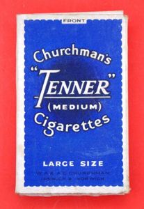 Churchman's Tenner Cigarette Packet