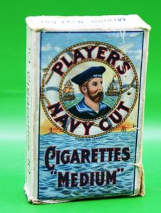 Players Navy Cut Medium Cigarette Packet