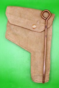 British 25 Pattern Canvas Pistol Holster.