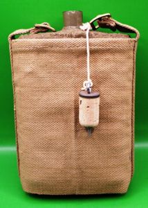 British Army 37 Patt Waterbottle and Canvas Cover