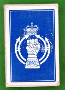 Royal Armoured Corps Playing Cards.