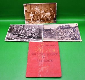 WWII British Army Service and Pay Book.