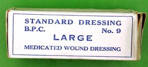 WWII British Wound Dressing.