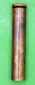 Lee Enfield Brass Oil Bottle