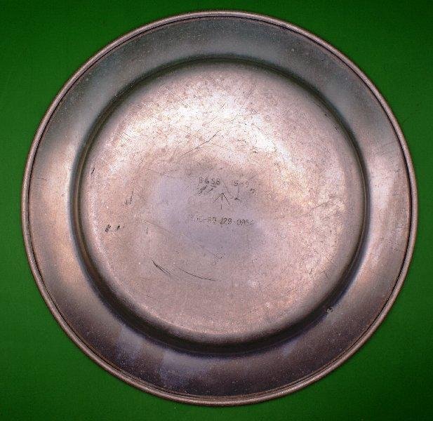 British Military Issue Aluminium Plate / Bowl — image 4