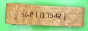 British 1908 Pattern Webbing Shoulder Strap.