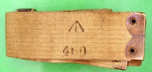 British WWI 1908 Pattern Webbing Shoulder Strap