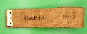 British Army 1908 Pattern Webbing Shoulder Strap.