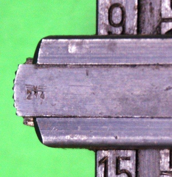 German Mauser K98 Rear Sight Leaf. — image 3