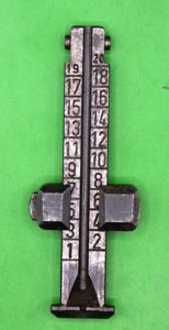 German Mauser K98 Rear Sight Leaf.