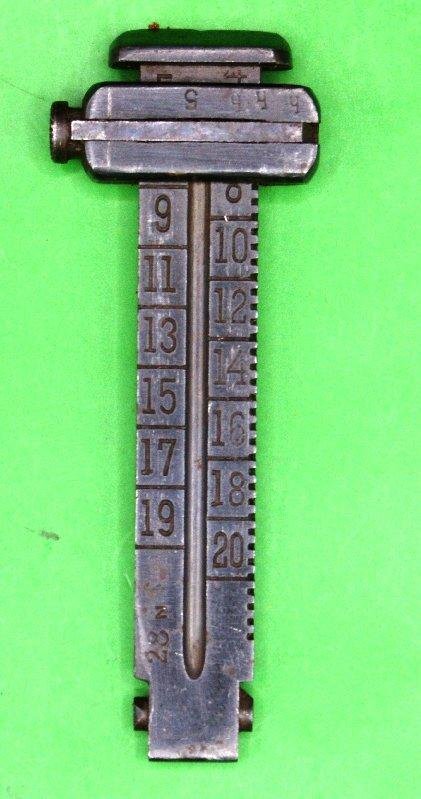 Kar 98a Mauser Rear Sight Leaf. — image 2