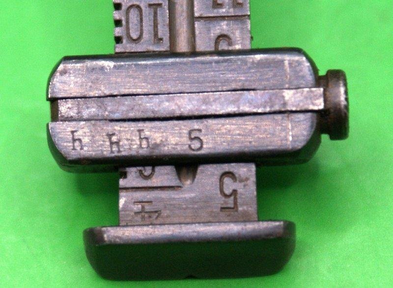Kar 98a Mauser Rear Sight Leaf. — image 3