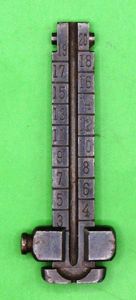 Kar 98a Mauser Rear Sight Leaf.