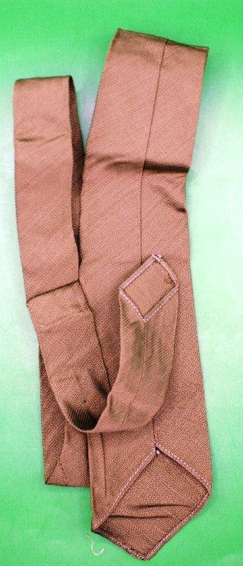 US Officers Chocolate Brown Tie — image 2