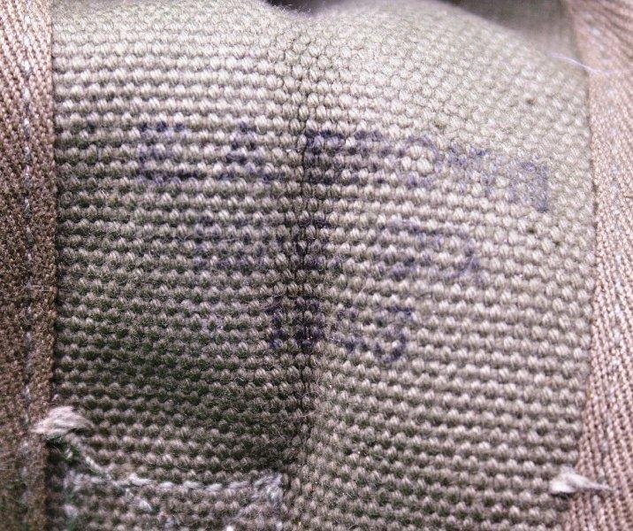 US WWII PICK AXE Canvas Cover / Carrier — image 3