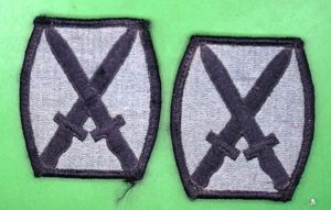 10th Mountain Division Patch Subdued Insignia