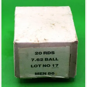 7.62 Cardboard Cartridge Box.