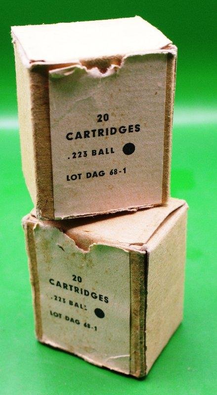 2 X 223 Cartridge Cardboard Boxes — image 3