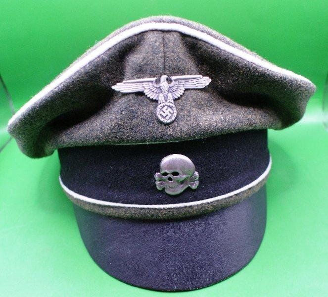 German Waffen SS Infantry Crusher Cap — image 4