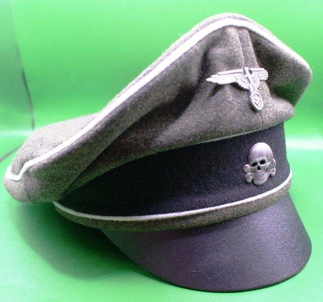 German Waffen SS Infantry Crusher Cap — image 5