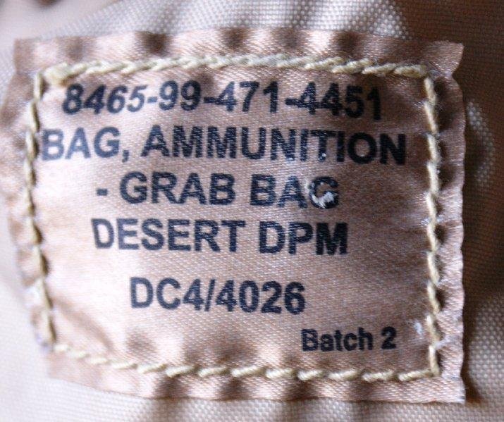 British Desert DPM Ammunition Grab Bag — image 2