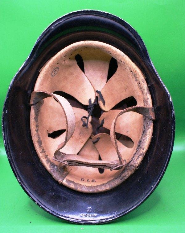 German M34 Fire Police Helmet (Feuerschutzpolizei M34 Stahlhelm) — image 2