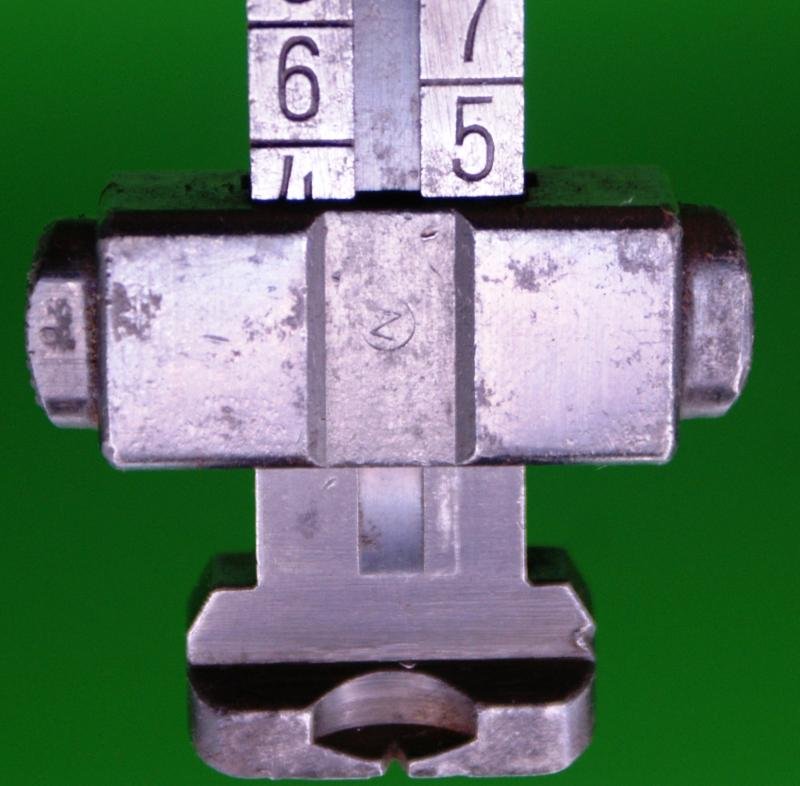 German Mauser K98 Rear Sight Leaf.. — image 2