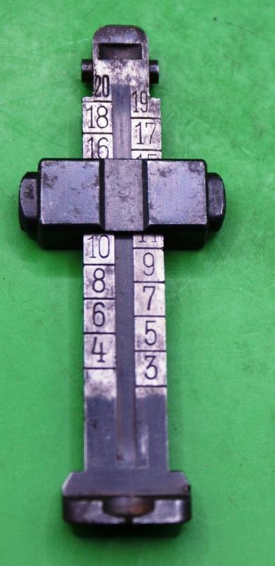 German Mauser K98 Rear Sight Leaf.. — image 5