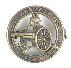 WW1 French Heavy Artillery Gun 'Cou Cou AH 75 Le …