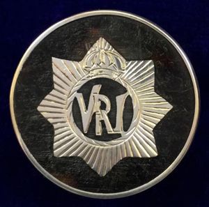 The Royal Canadian Regiment 1916 RCR antique silver sweetheart brooch