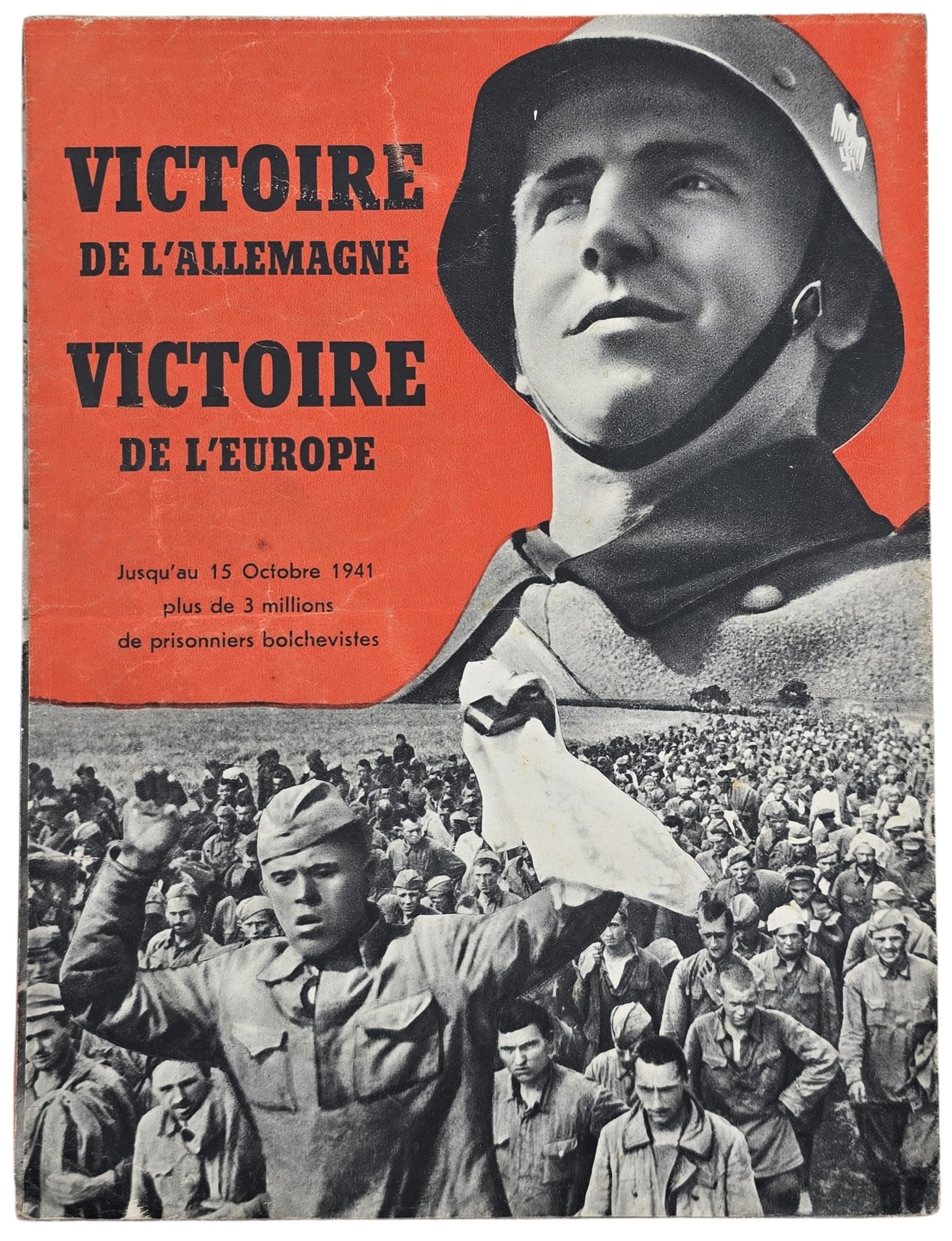 Original WW2 French Collaboration Flyer - Sous la faucille et le marteau, ''Under the Hammer and Sickle'' (1942) — image 5