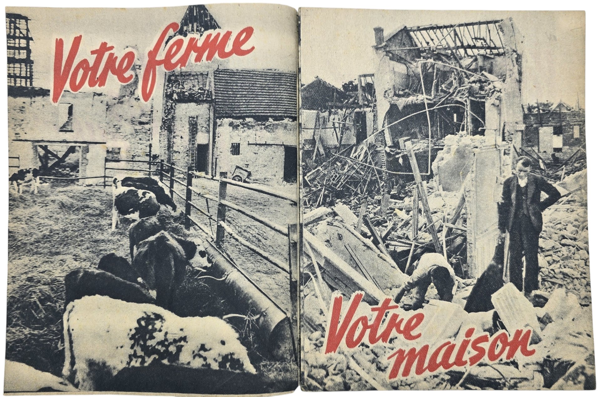 Original WW2 French Collaboration Brochure - N'oubliez jamais que..., Hazebrouck (1943) — image 2