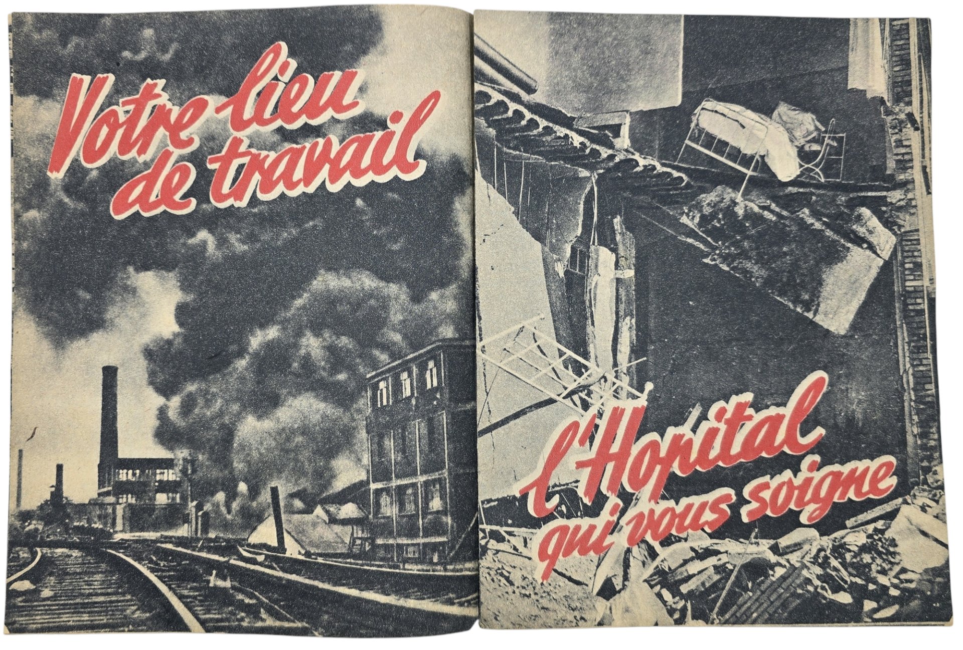 Original WW2 French Collaboration Brochure - N'oubliez jamais que..., Hazebrouck (1943) — image 3