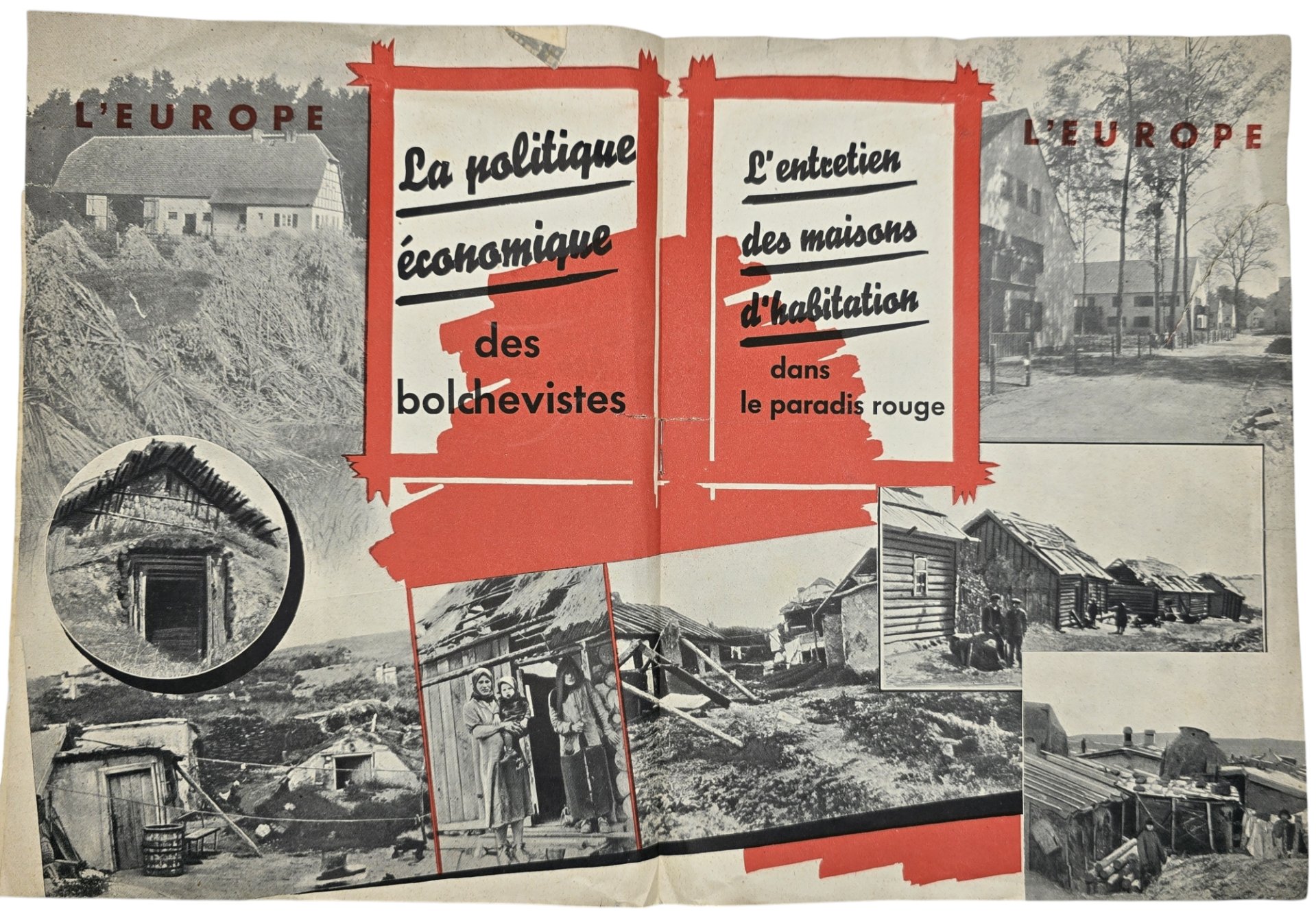 Original WW2 French Collaboration Brochure - Voila ce que le Bolchevisme apporte à l'Europe (1943) — image 3