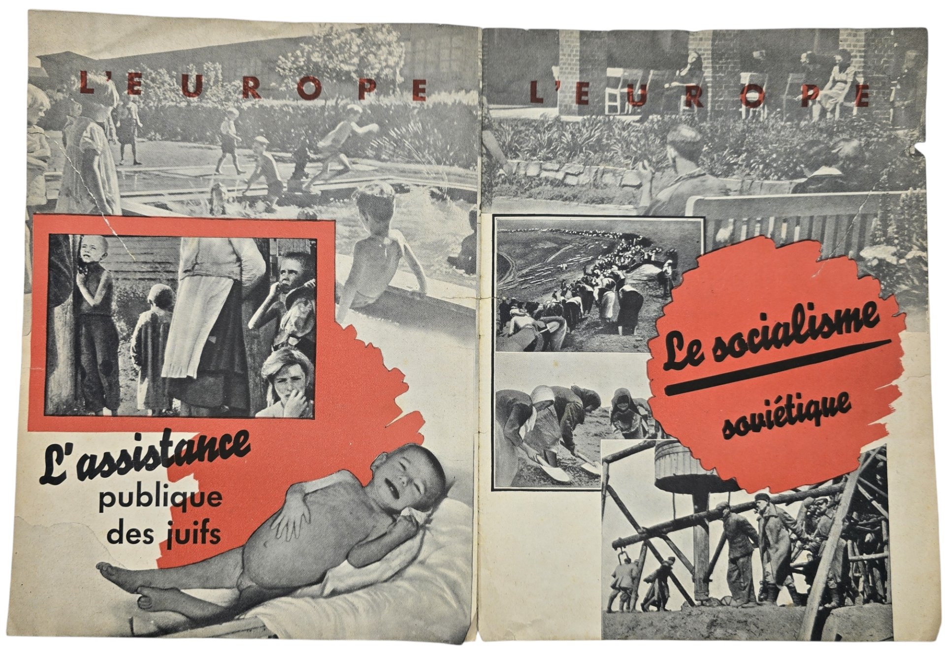 Original WW2 French Collaboration Brochure - Voila ce que le Bolchevisme apporte à l'Europe (1943) — image 4