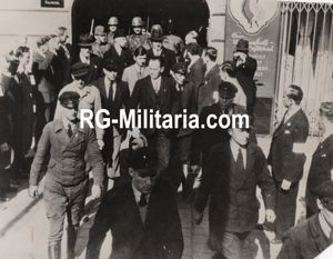Original WW2 US Press Photo - Konrad Henlein among his …