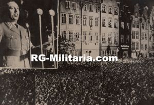 Original WW2 French Press Photo - Gauleiter Danzig, Albert Forster …