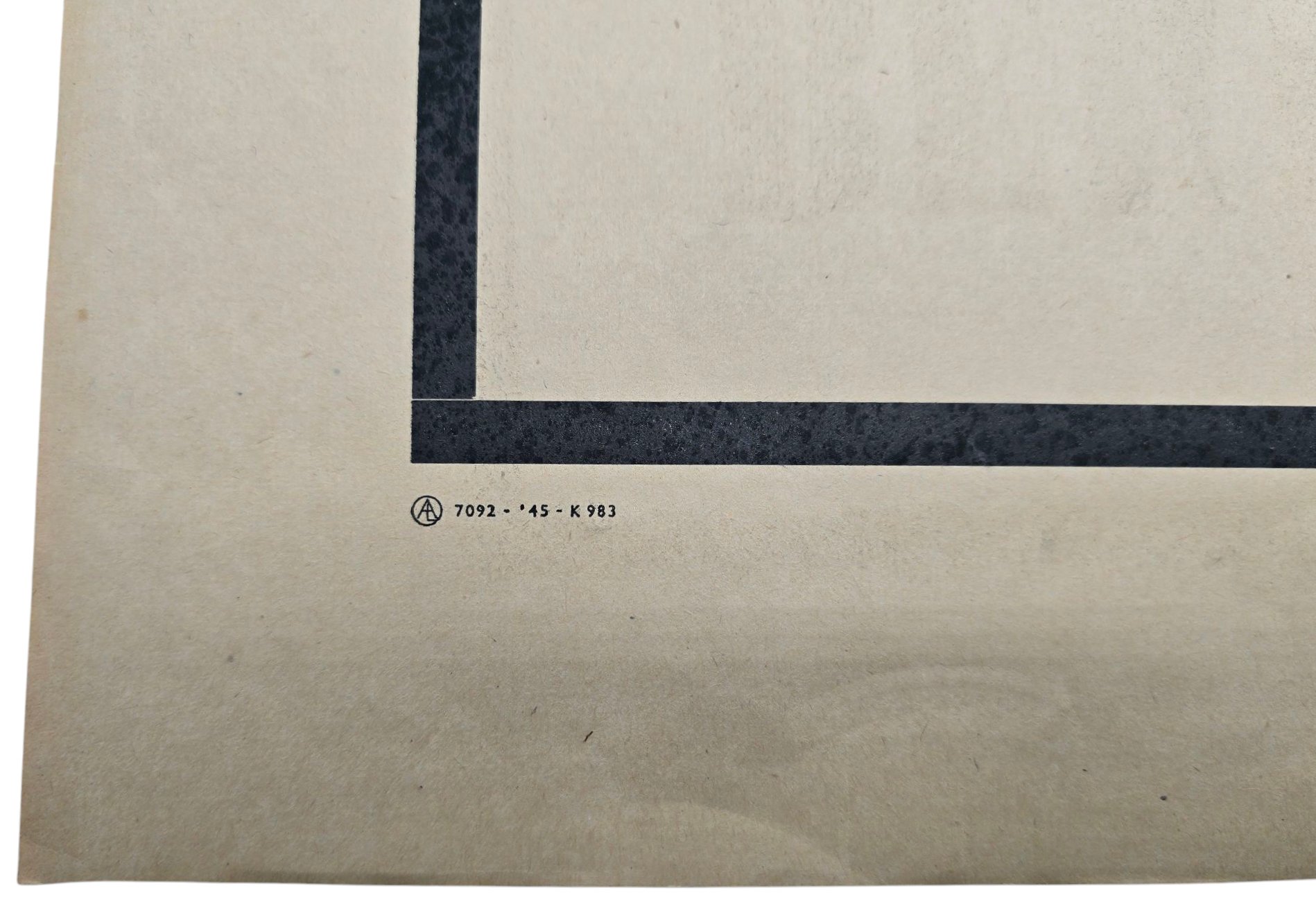 Original WW2 Dutch Liberation Poster - Notice to report all German war crimes (1945) — image 4