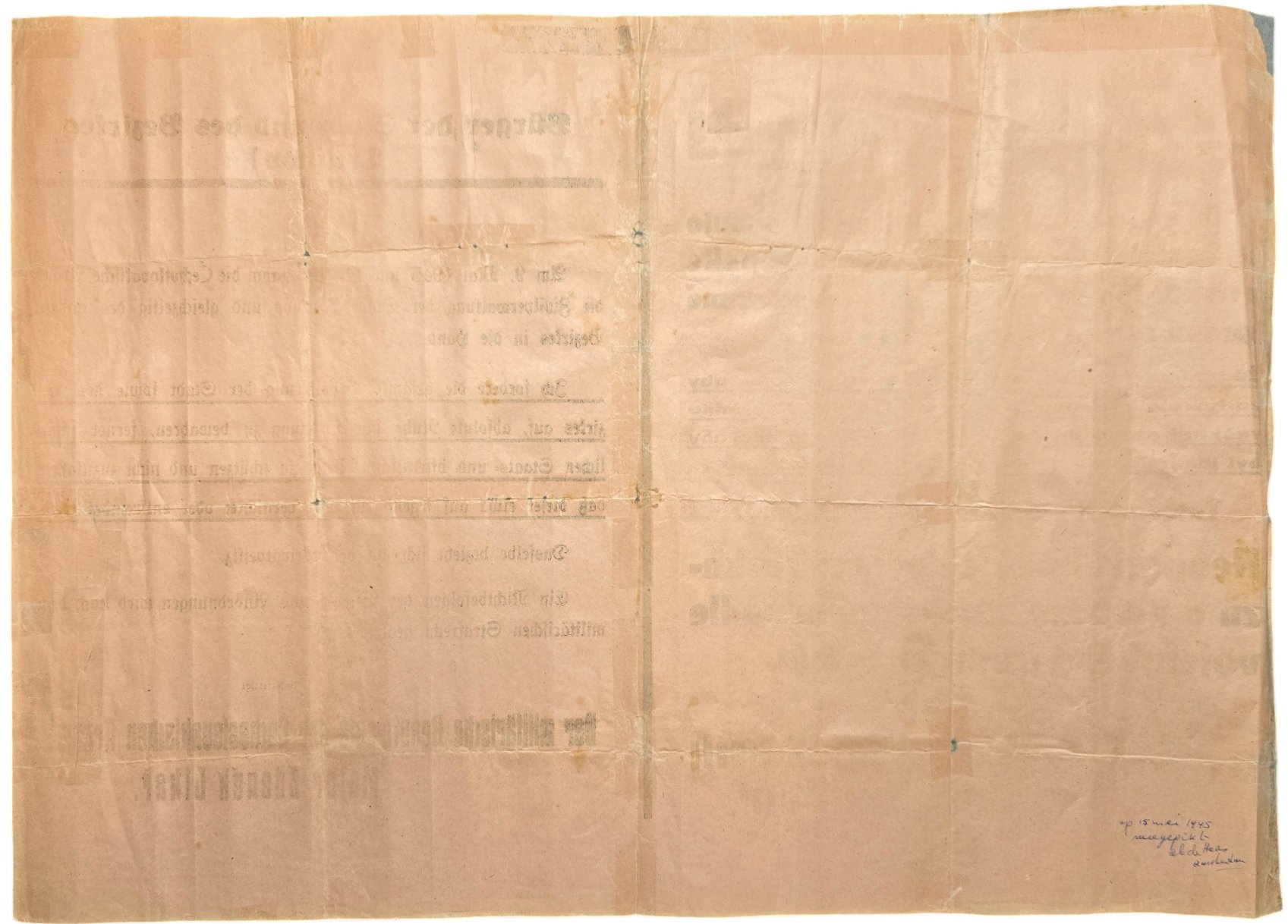 Original WW2 Czech Poster - Liberation of Trutnov, Czechoslovakia, Major Zdenek Likar (1945) — image 4