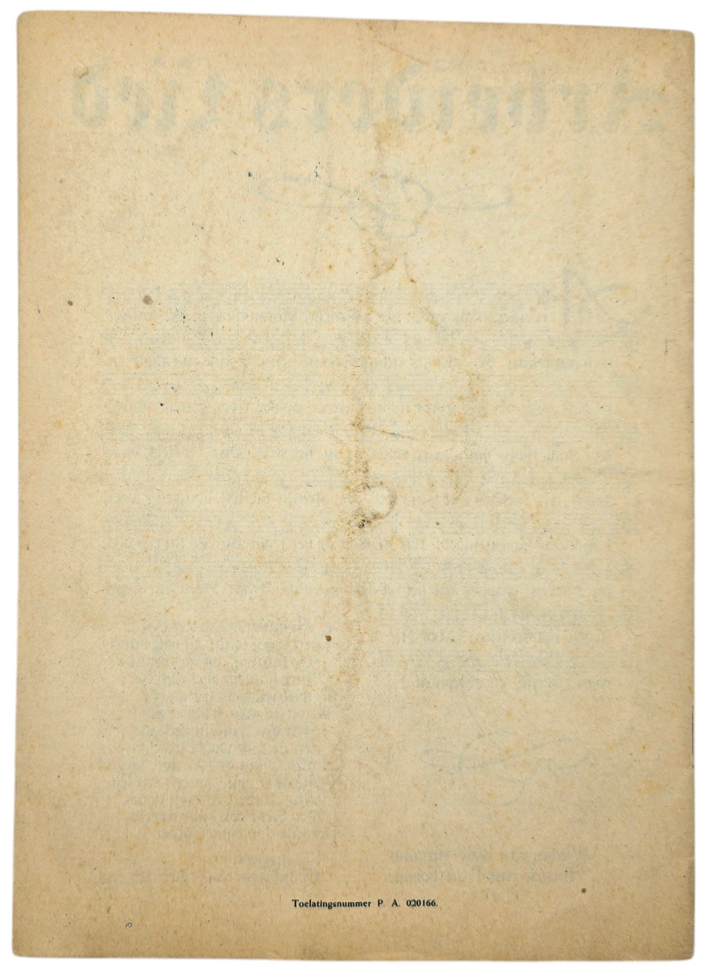 Original WW2 Flemish Collaboration Brochure - Bij ons ''arme gedeporteerden'' Ooggetuigen berichten (1943) — image 6