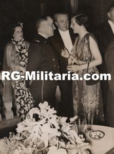 Original WW2 German Press Photo - Italian General Giuseppe Valle …