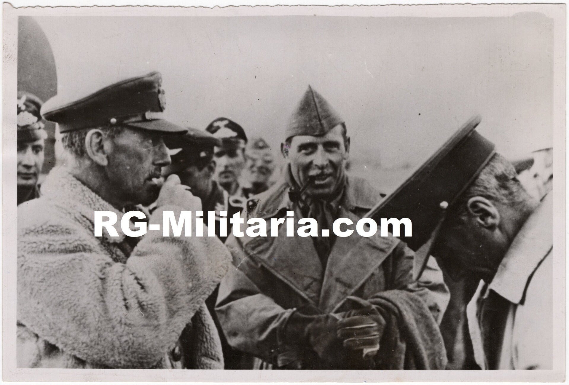 Original WW2 French Press Photo - Captured British POW soldiers in North Africa (1941) — image 3