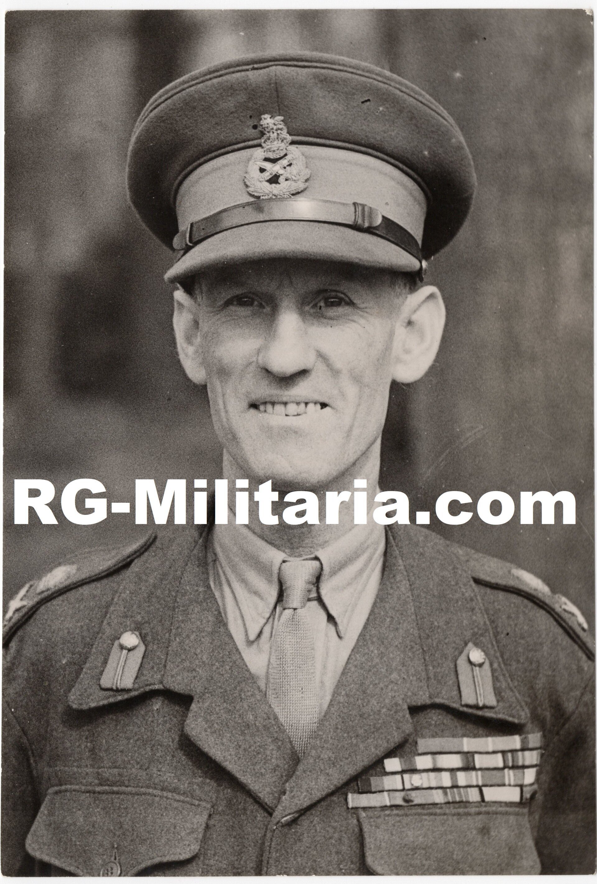 Original WW2 British Press Photo - General Officer Commanding-in-Chief Sir Richard McCreery (1946) — image 3
